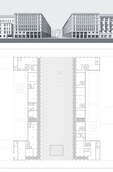 Walter-Benjamin-Platz, Leibnizkolonnaden